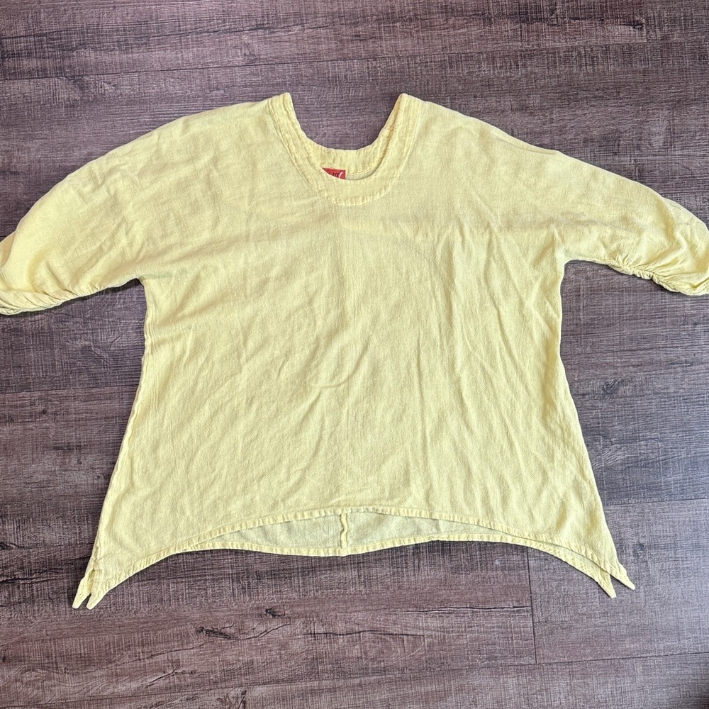 Oh My Gauze! Yellow Top